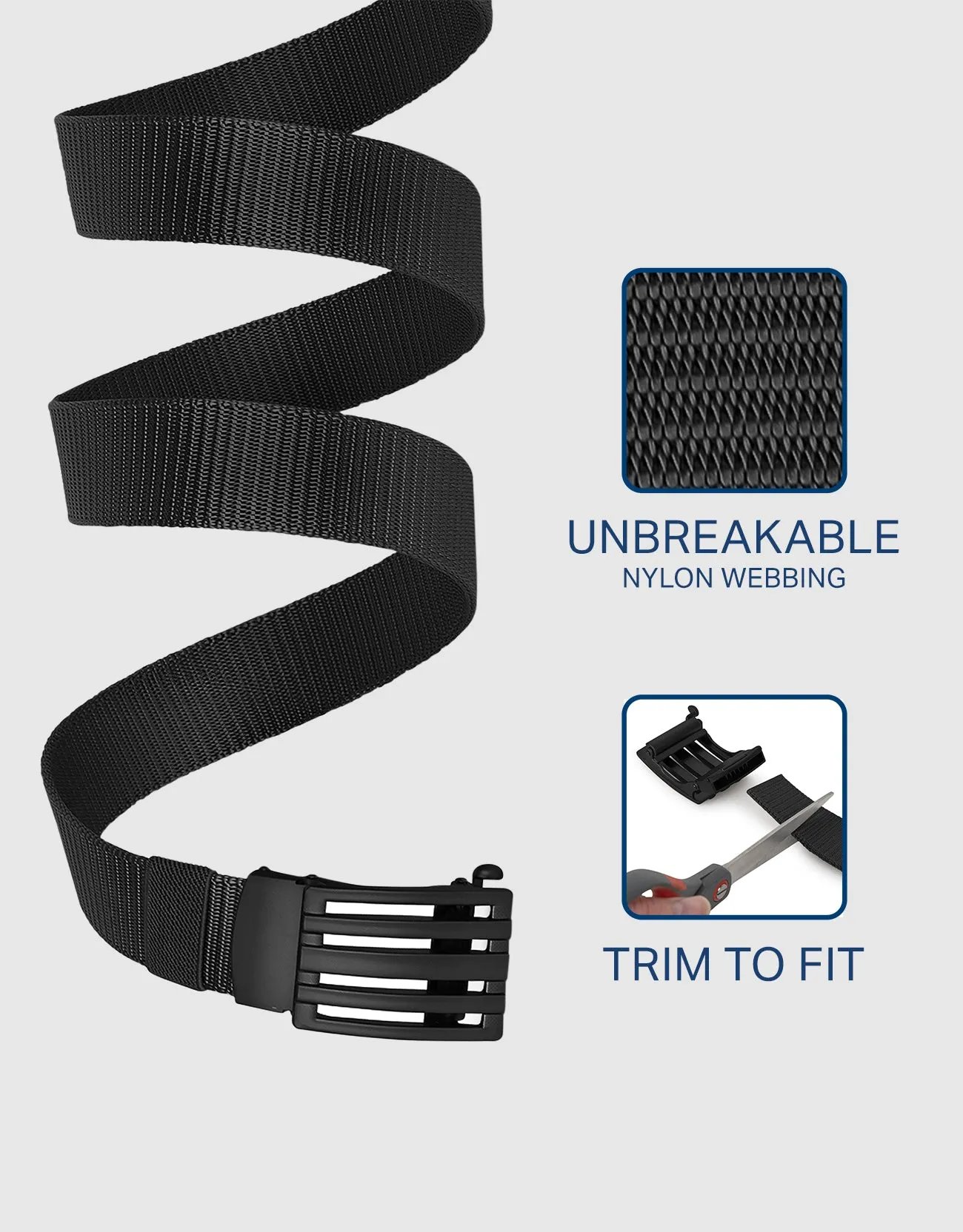 Mens Tactical Ratchet Golf Belt