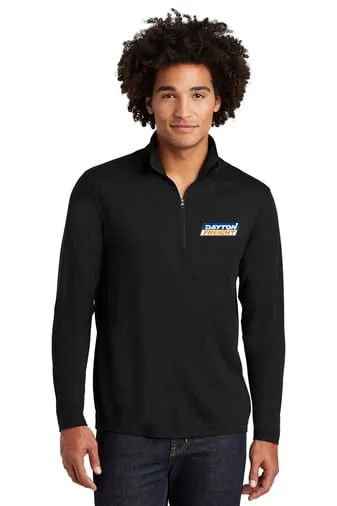 Men's Tri-Blend Wicking 1/4 Zip Pullover