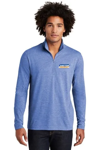 Men's Tri-Blend Wicking 1/4 Zip Pullover