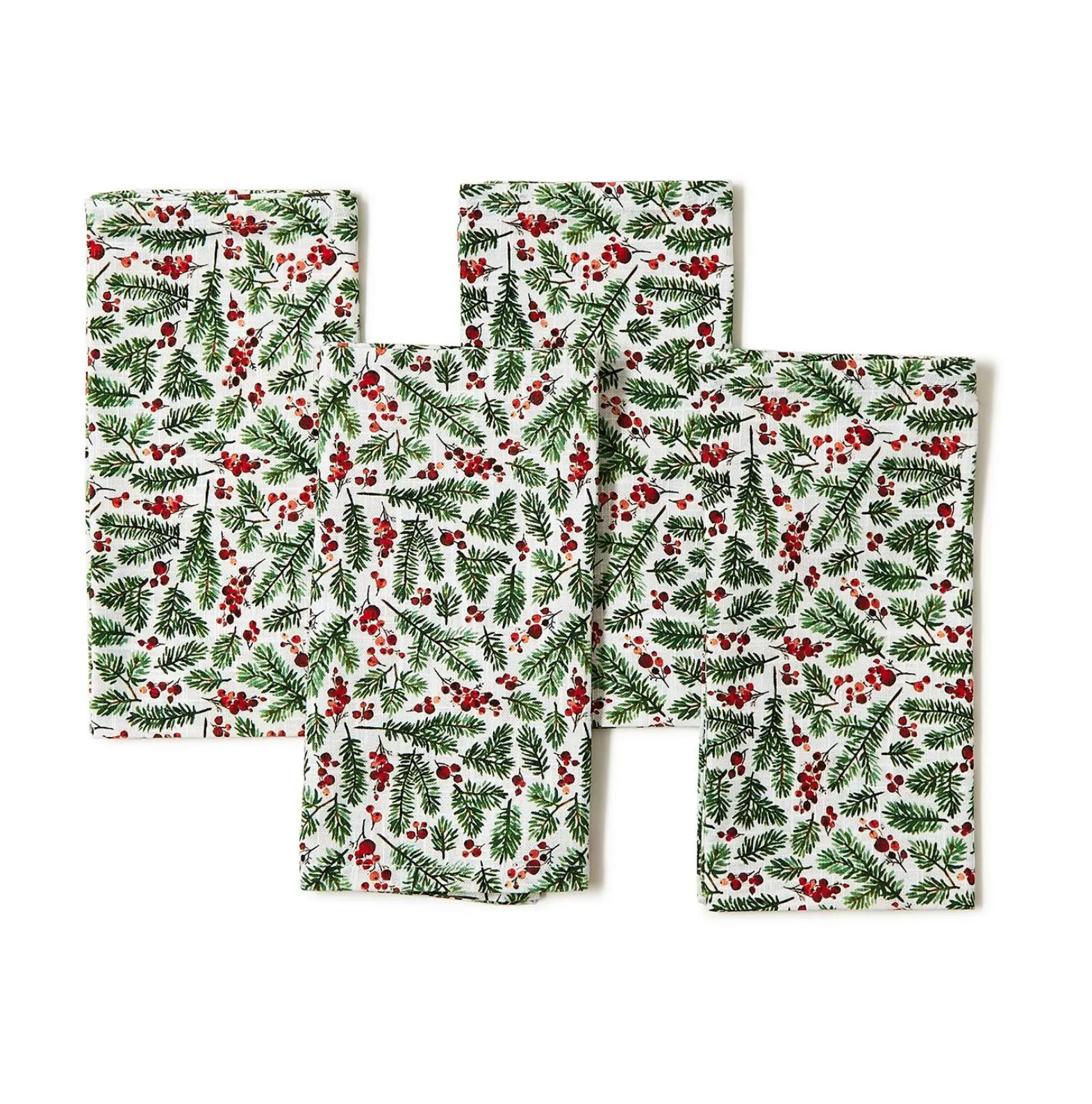 Merry Traditions Napkins Set 4