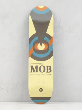 Mob Skateboards Eyechart Deck (yellow)