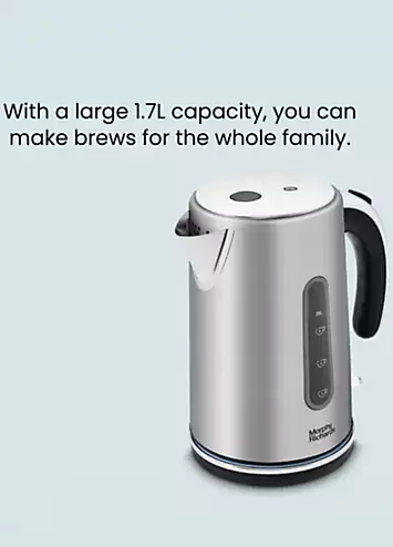 Morphy Richards Motive Jug Kettle Brushed Steel - 102800 | Kaleidoscope