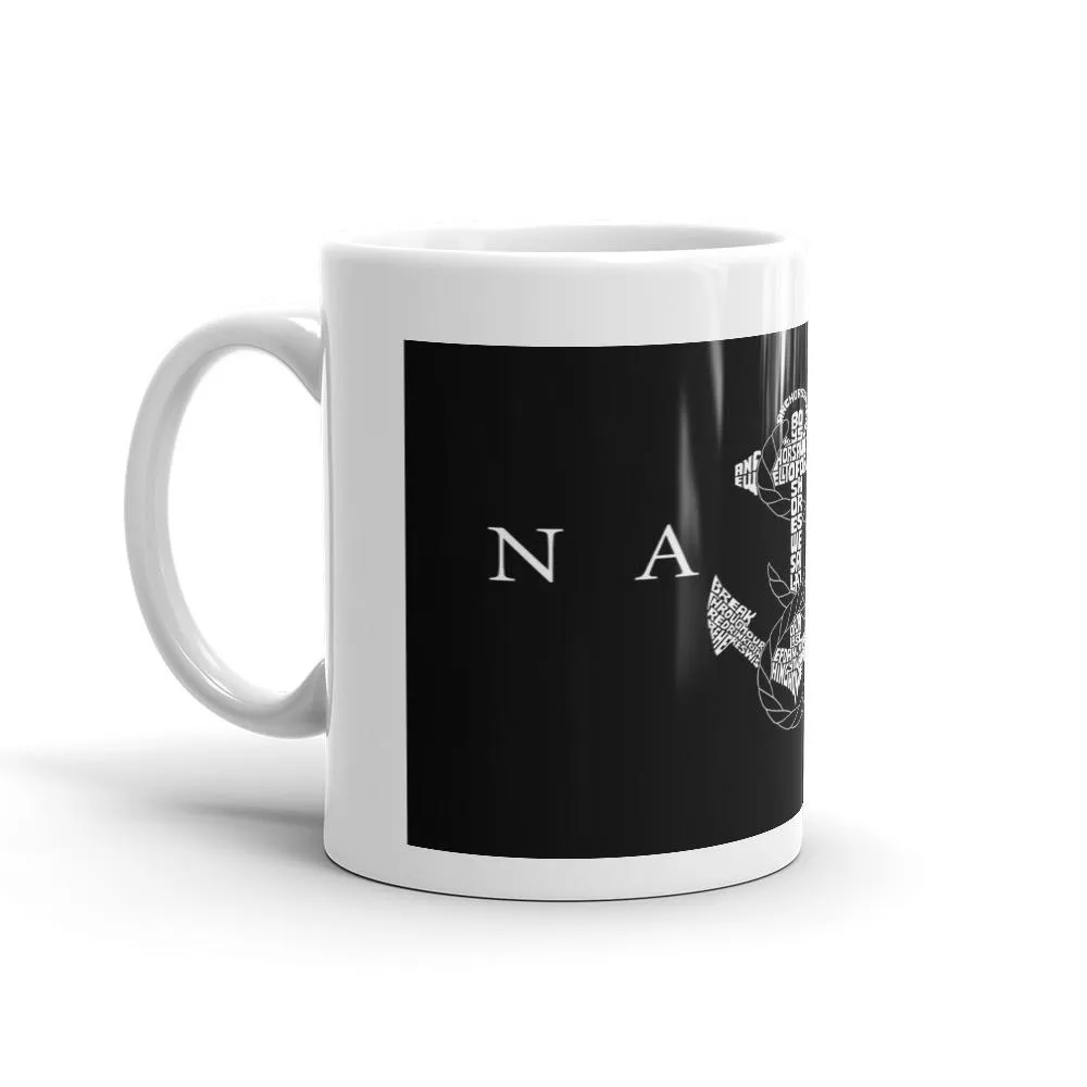 Navy Anchor Mug