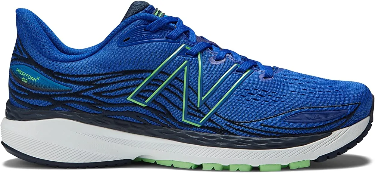 New Balance | 860v12 | Men's | Blue/Vibrant Spring/Serene Blue