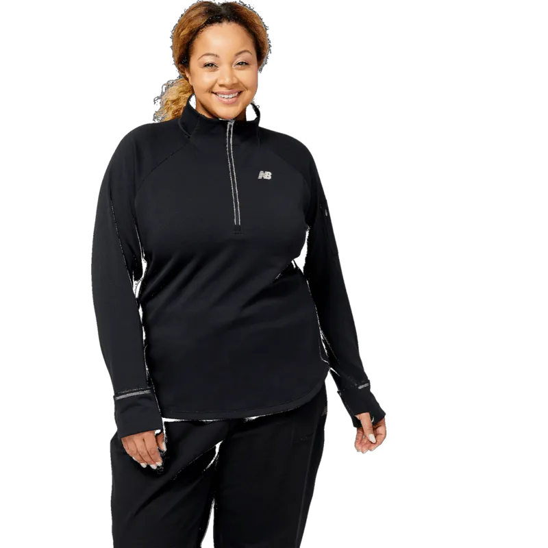 New Balance Women's Heat Grid Half Zip Up