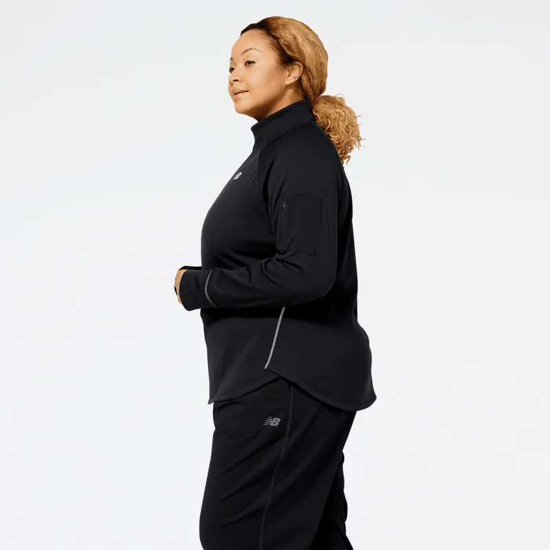 New Balance Women's Heat Grid Half Zip Up