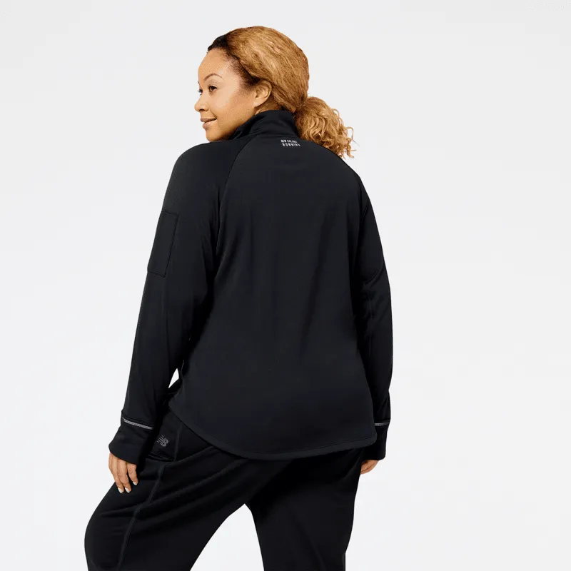 New Balance Women's Heat Grid Half Zip Up