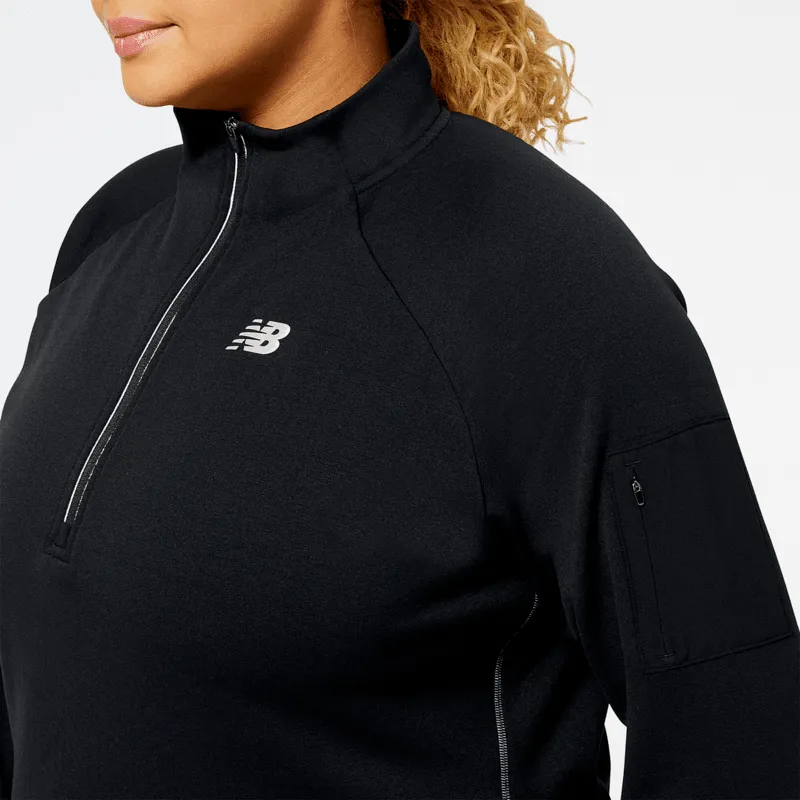 New Balance Women's Heat Grid Half Zip Up