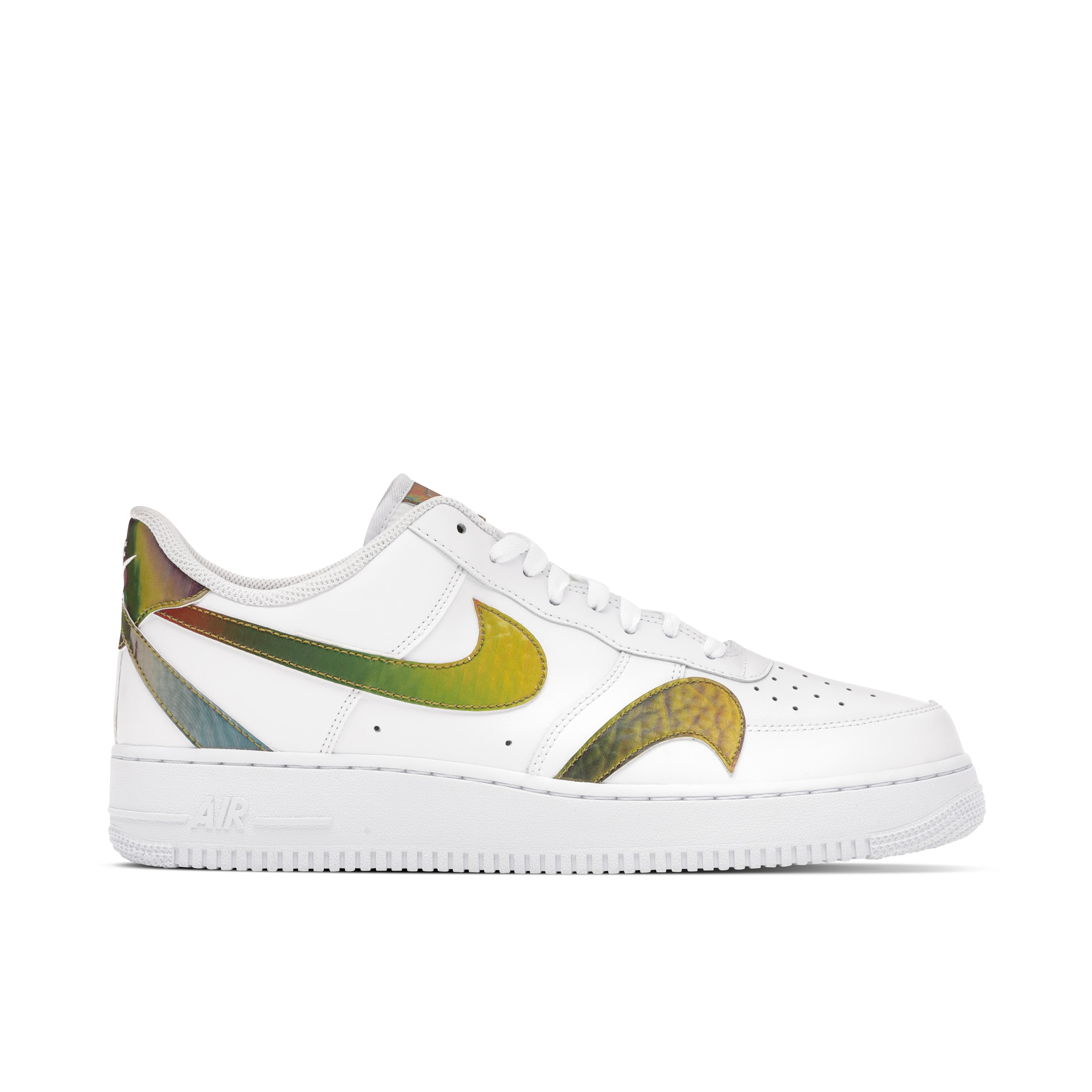 Nike Air Force 1 Low Misplaced Swoosh White Multi | CK7214-101 | Laced