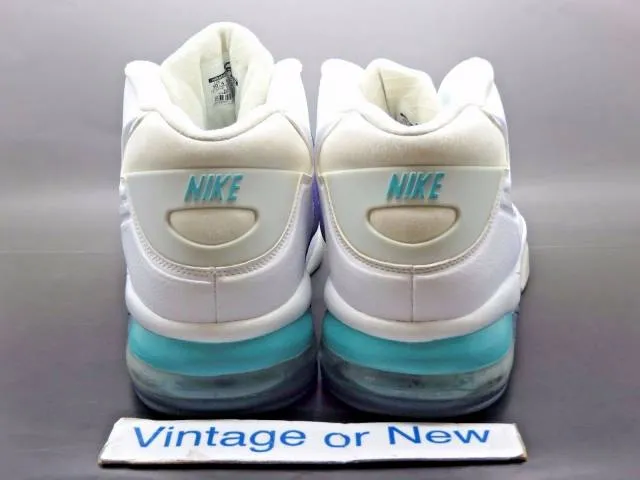 Nike Air Force Max White Ultraviolet Pure Platinum Barkl...