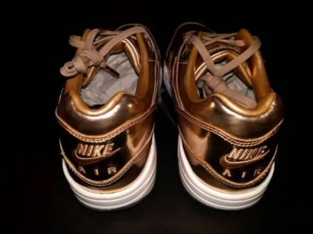 Nike Air Max 1 Premium iD Liquid Metal Bronze Metallic R...