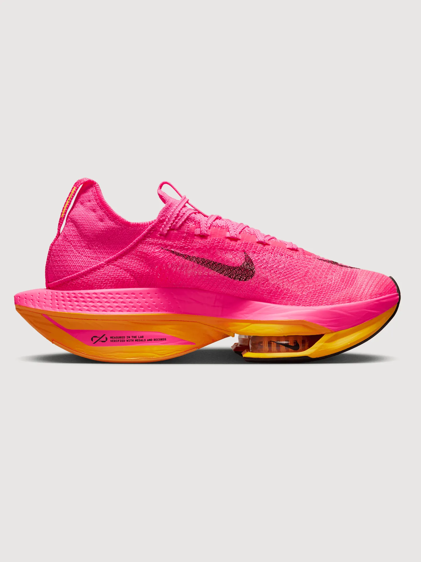 Nike Air Zoom Alphafly Next Flyknit 2 - HYPER PINK BLACK LASER ORANGE WHITE