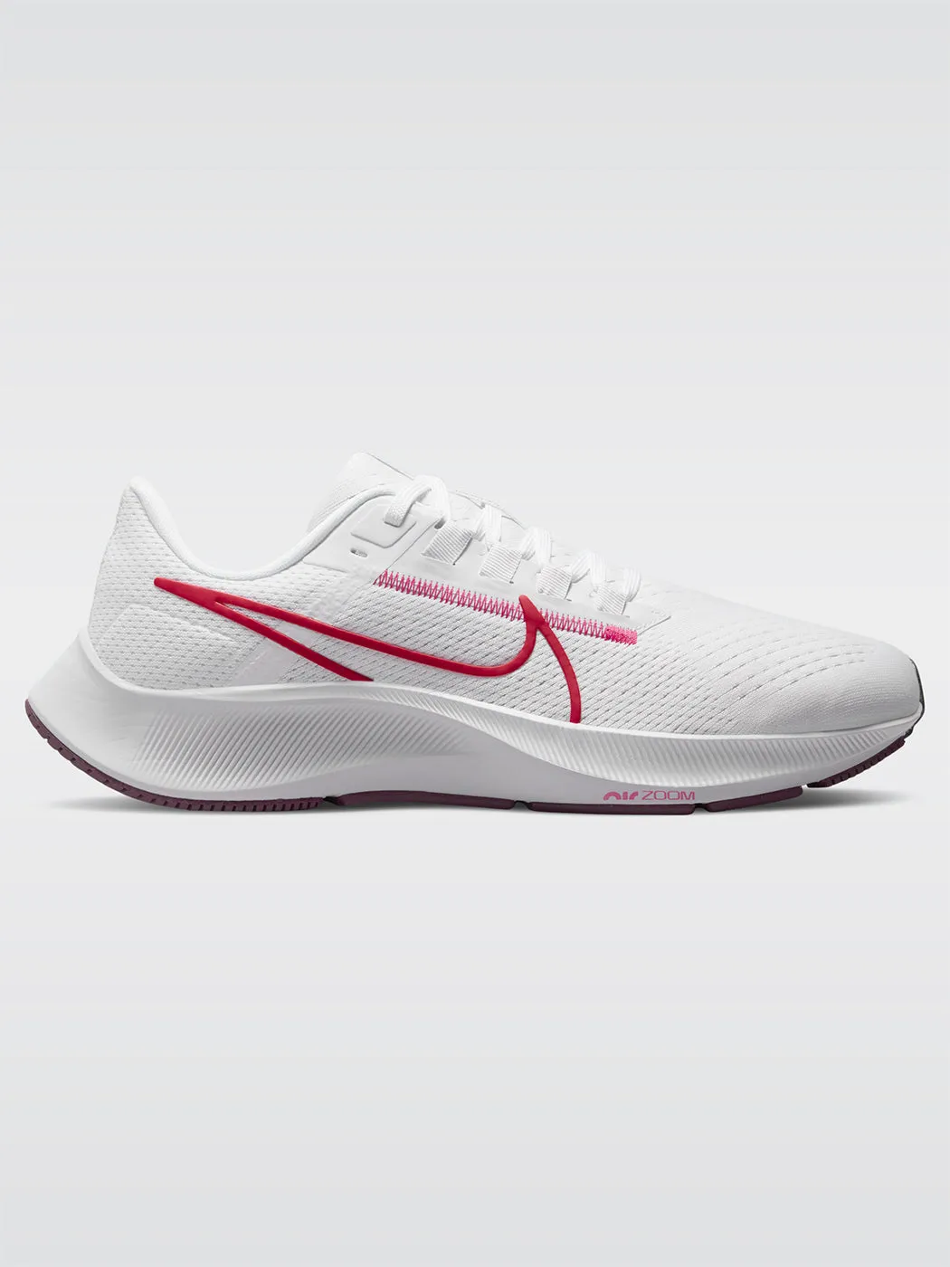 Nike Air Zoom Pegasus 38 - White-Mystic Hibiscus-Iris Whisper