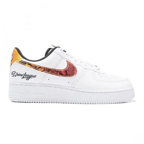 Nike Men Air Force 1 07 Drew League (white / multi-color-tour yellow-black)