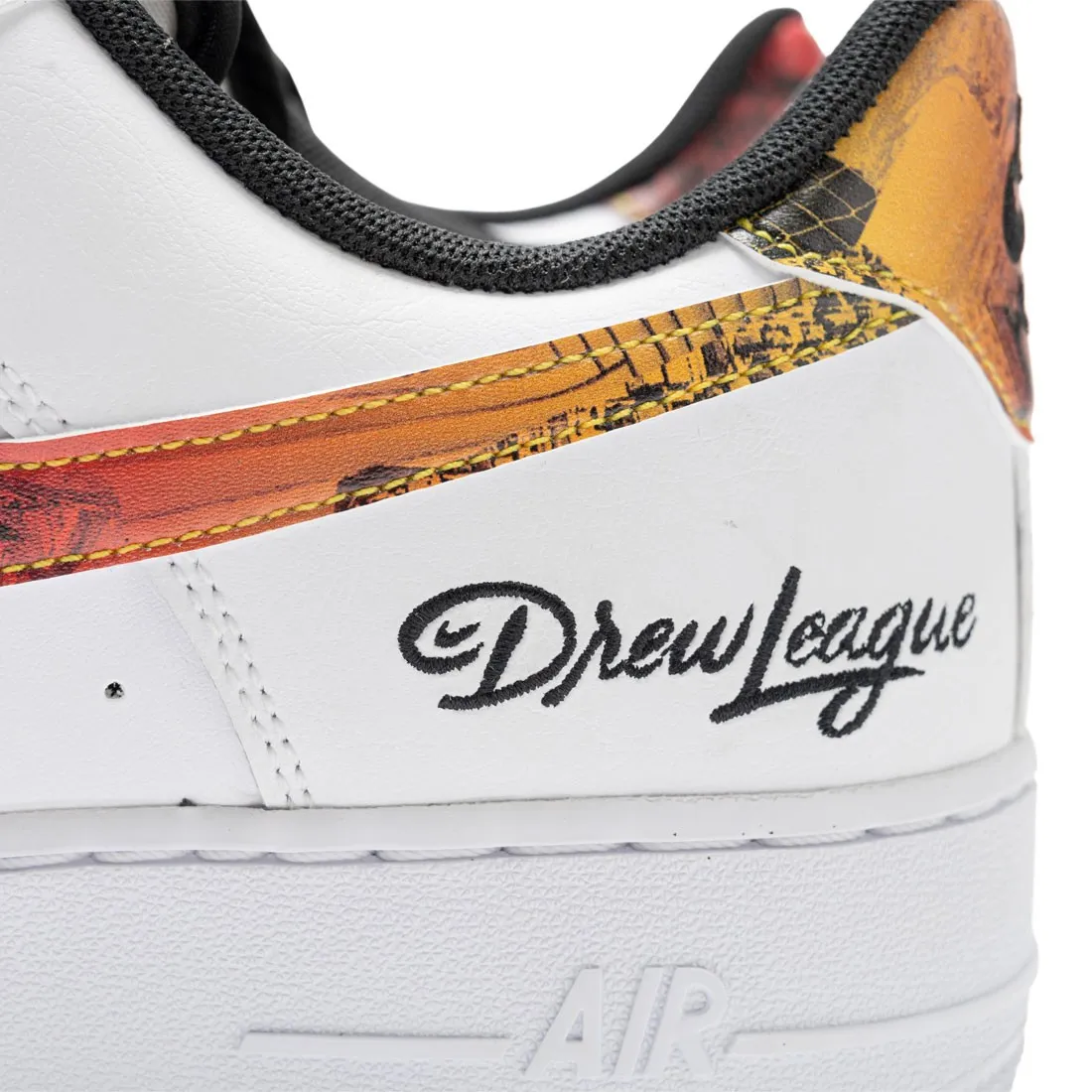 Nike Men Air Force 1 07 Drew League (white / multi-color-tour yellow-black)