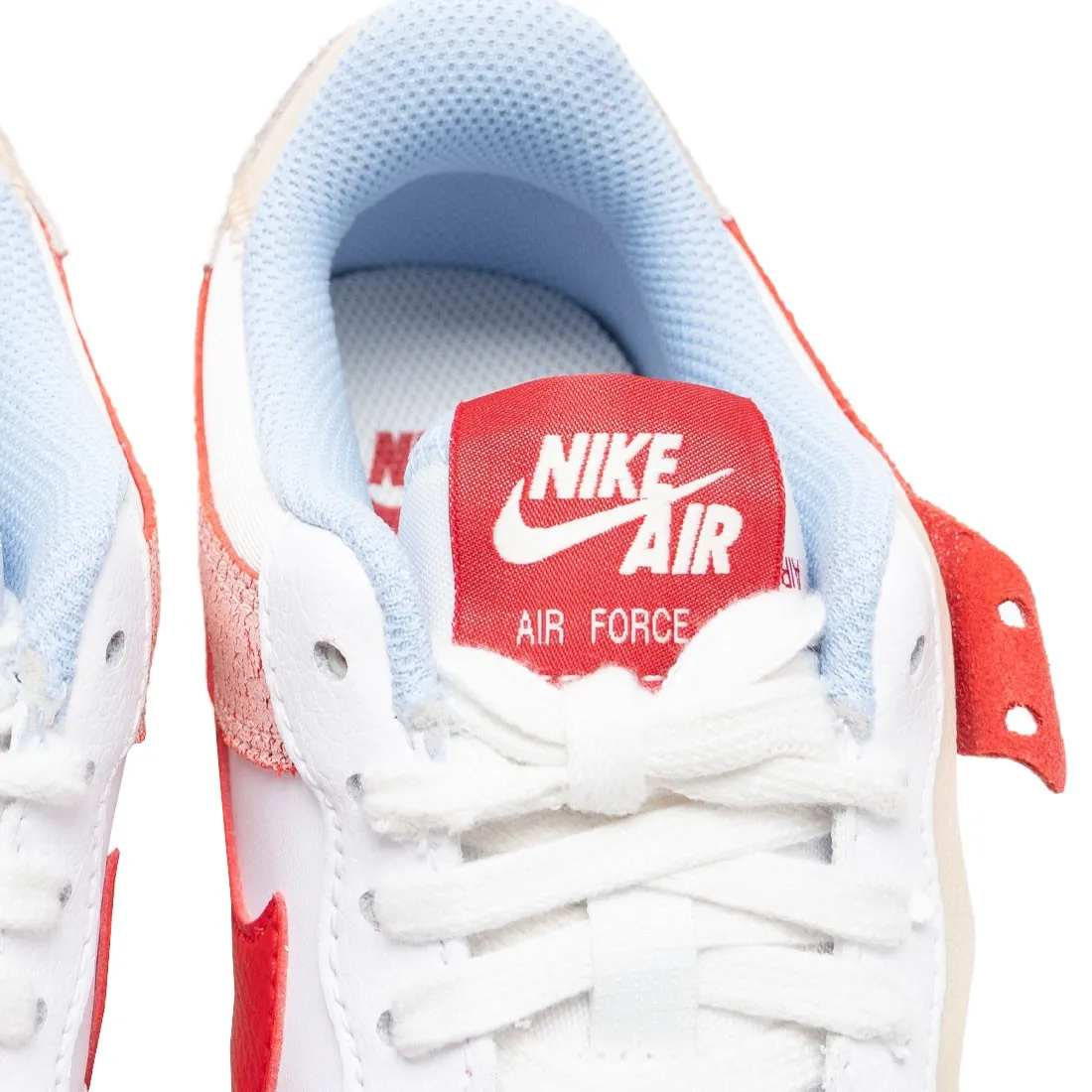 Nike Women Air Force 1 Shadow (summit white / university red-gym red)