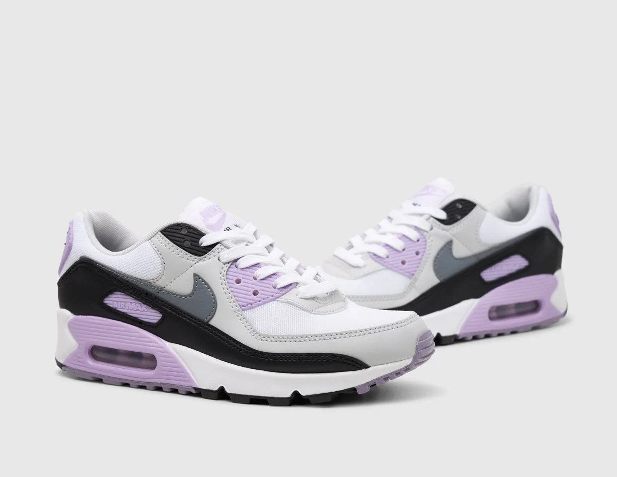 Nike Women's Air Max 90 White / Cool Grey Lilac