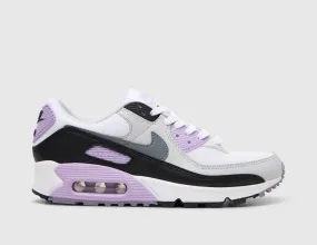 Nike Women's Air Max 90 White / Cool Grey Lilac