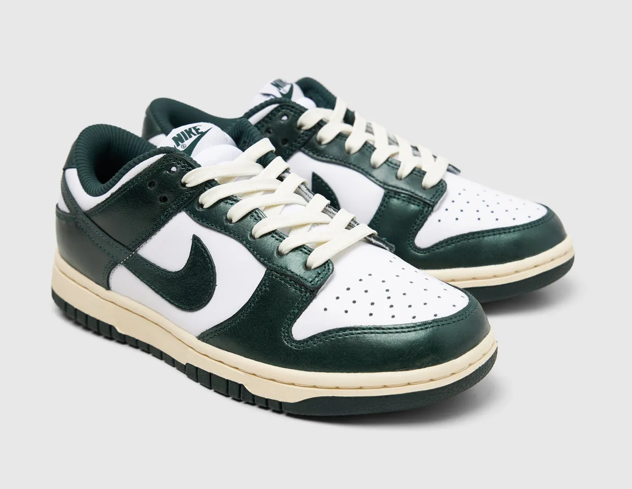 Nike Women's Dunk Low White / Pro Green - Coconut Milk