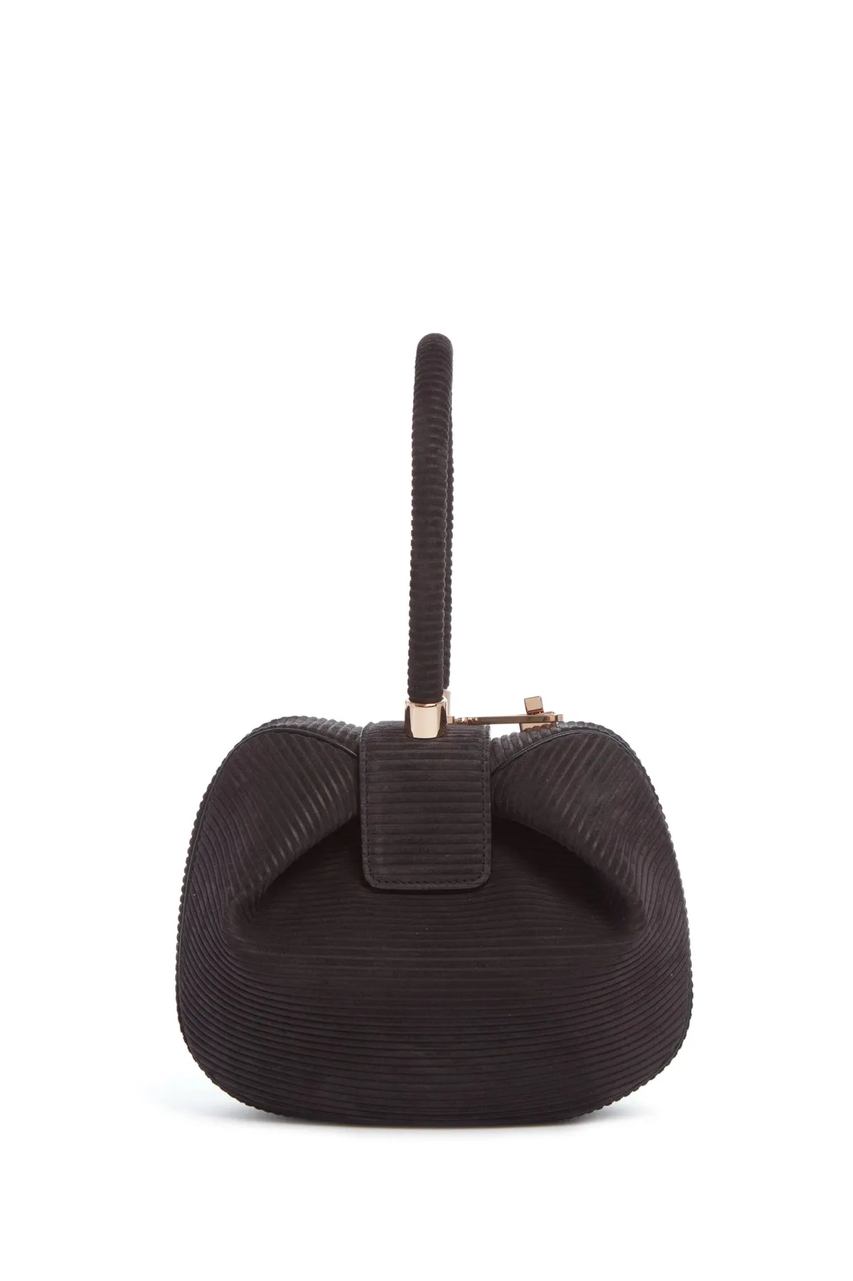 Nina Bag in Chocolate Corded Suede