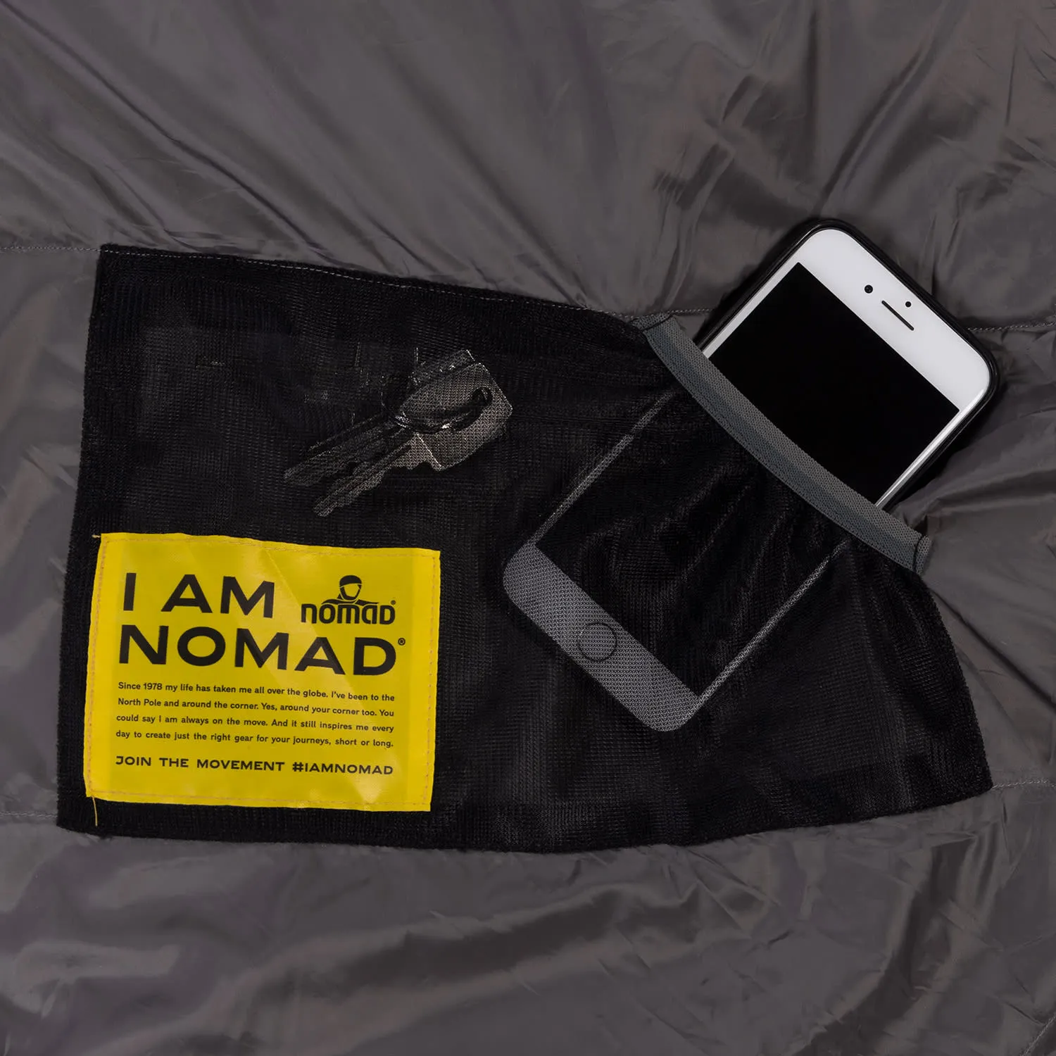 Nomad Taurus 180 Mummy Sleeping Bag Dark Grey | Buy Nomad Taurus 180 Mummy Sleeping Bag Dark Grey here | Outnorth