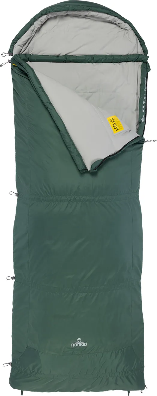 Nomad Triple-S Premium Sleeping Bag Trekking Green | Buy Nomad Triple-S Premium Sleeping Bag Trekking Green here | Outnorth