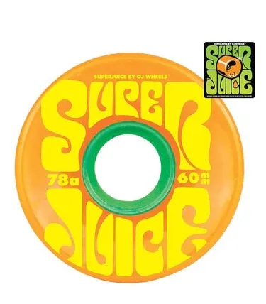 OJ WHEELS SUPER JUICE SKATEBOARD WHEELS