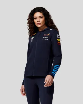 Oracle Red Bull Racing Women's Official Teamline Full Zip Hoodie - Nig