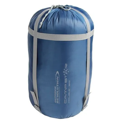 Outdoor Revolution Campstar 300 Double Sleeping Bag - Ensign Blue