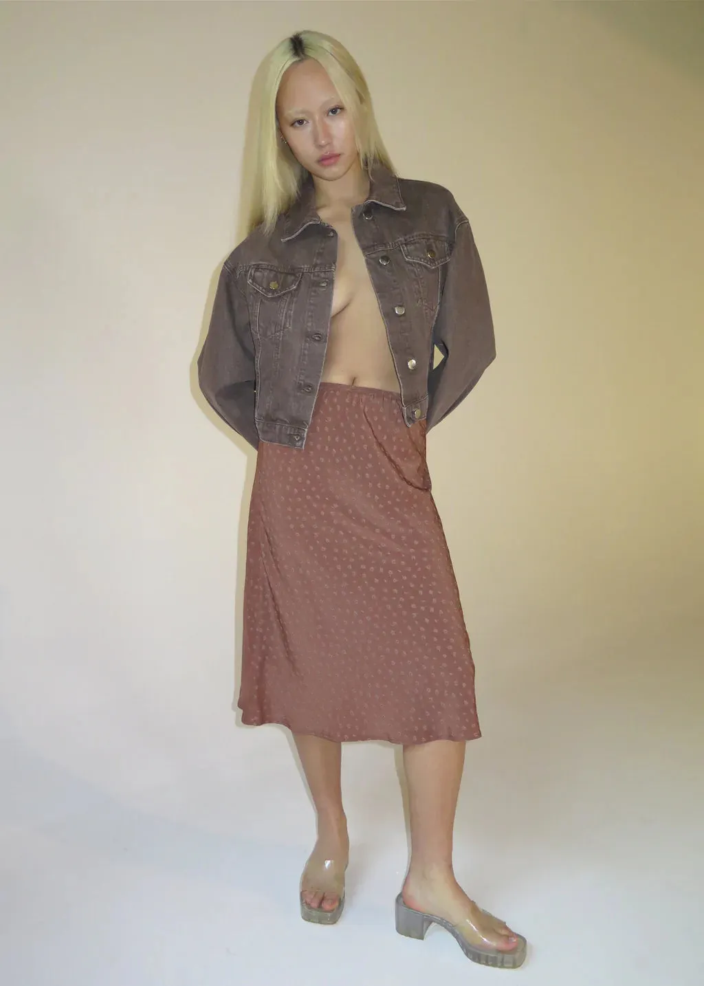 PERMANENT VACATION Diaz Skirt Chestnut