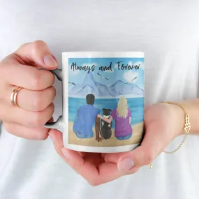 Pet Lovers Mug, Couples Mug, Custom Coffee Mug, Coffee Lovers Gift, Personalized Mug