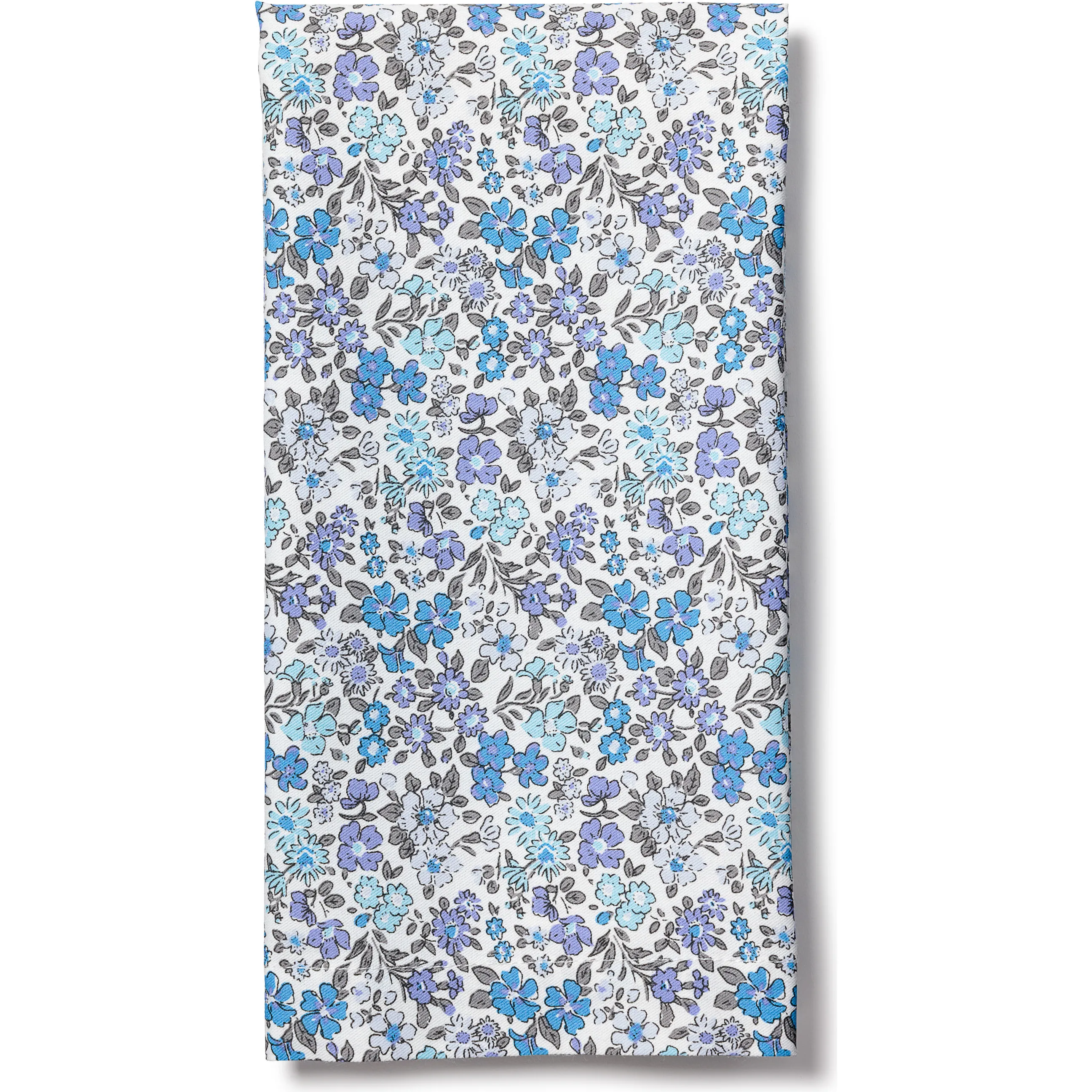 Petite Plume Set of 4 Napkins, Fleur d'Azur