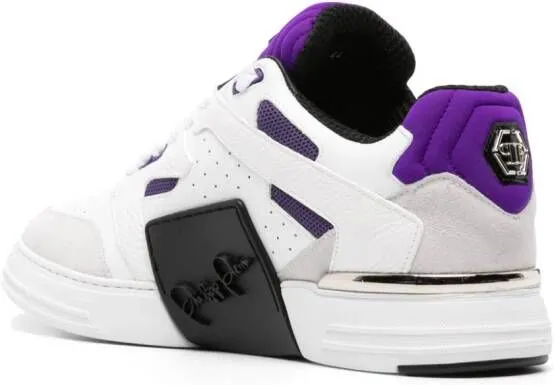 Philipp Plein Phantom Street leather sneakers White