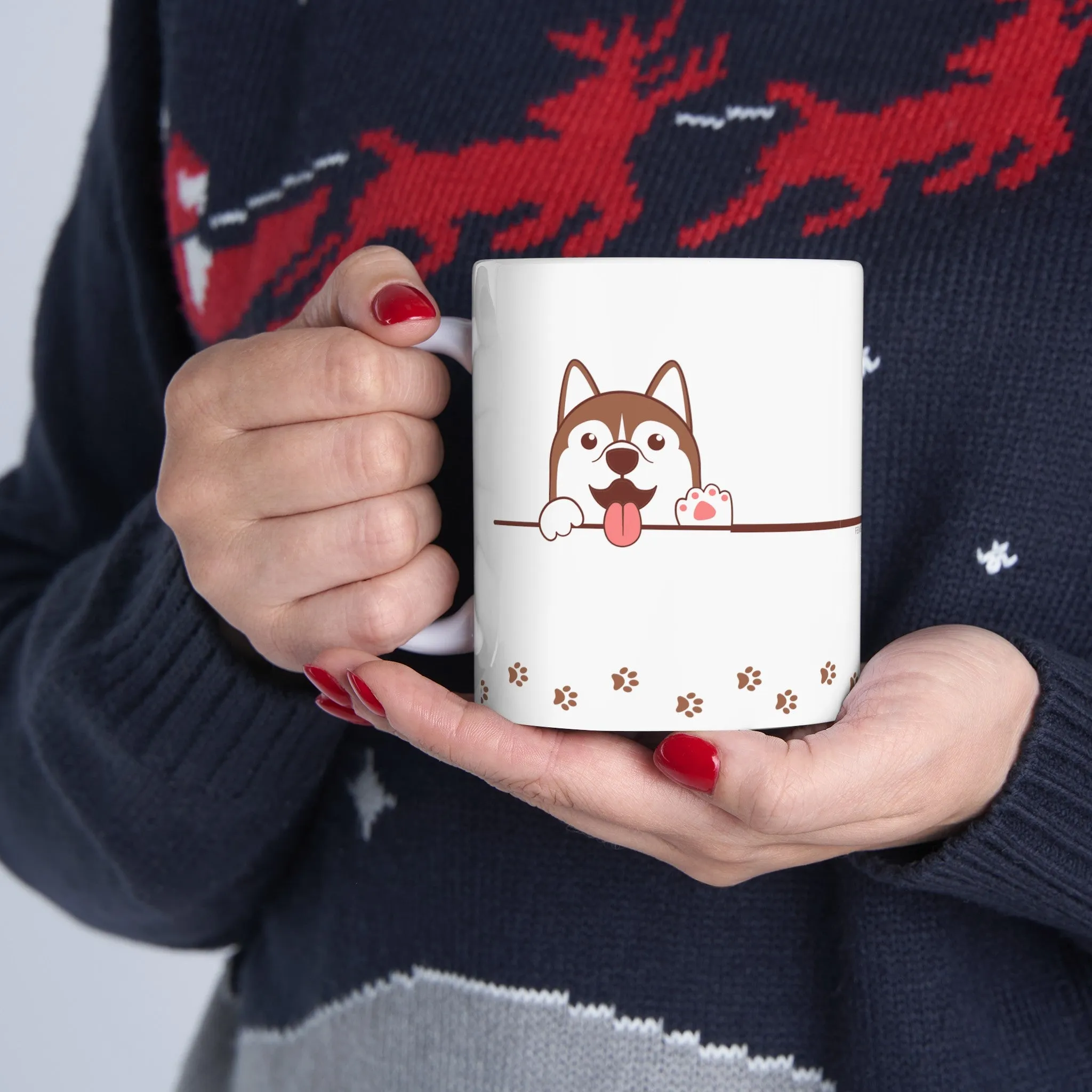 Playful Pup Mug, 11oz