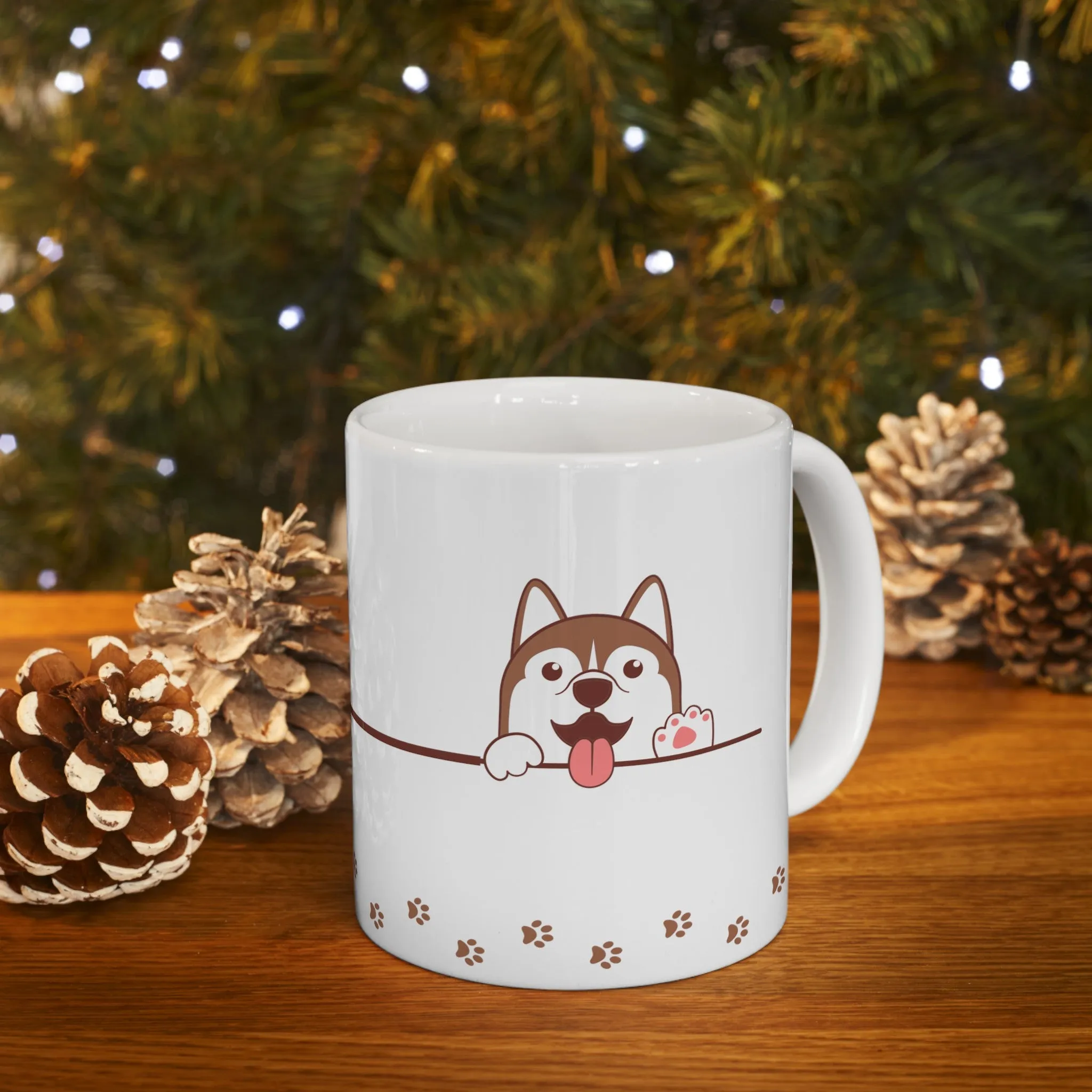 Playful Pup Mug, 11oz