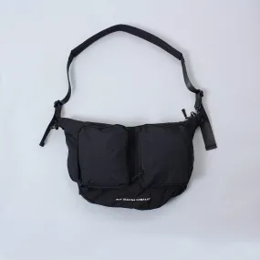 Pop Trading Body Bag Black / White