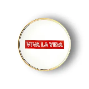 Porcelain Viva La Vida Plate