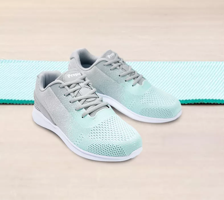 Propet Stretch Knit Lace-Up Sneakers - TravelBound Duo