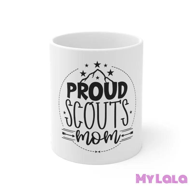 Proud Scout Mom Mug 11oz