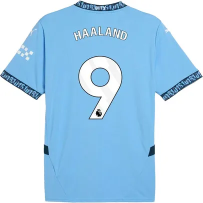 Puma Manchester City Home Shirt Haaland 9 Kids