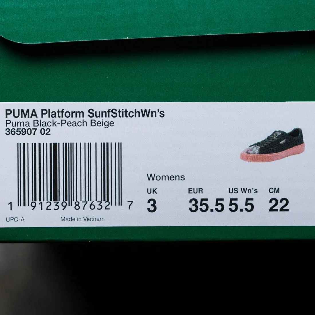 Puma Women Platform - Sun And Stitch (black)