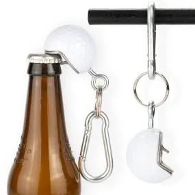 Real Golf Ball Bottle Opener