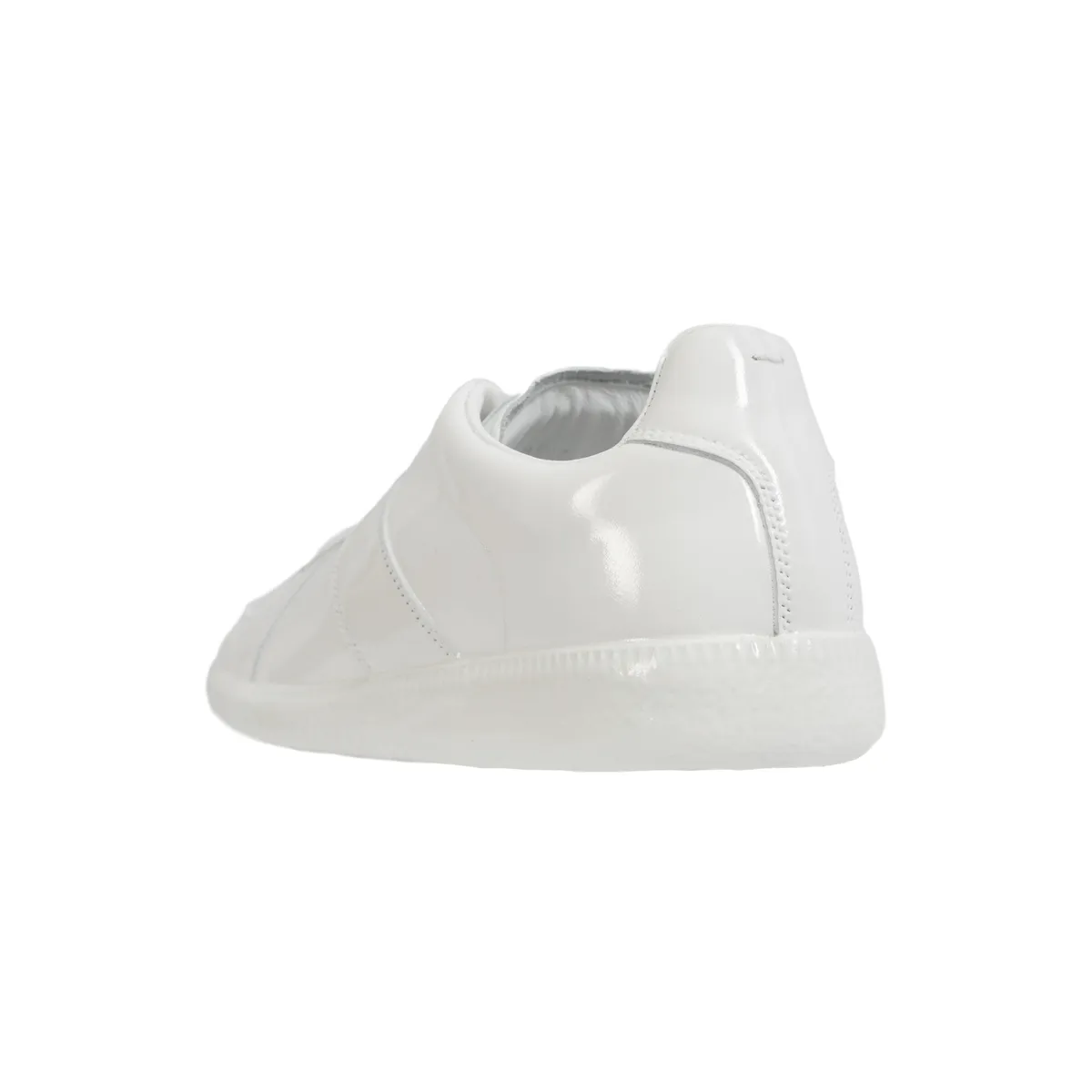 Replica Patent Leather Sneakers - White