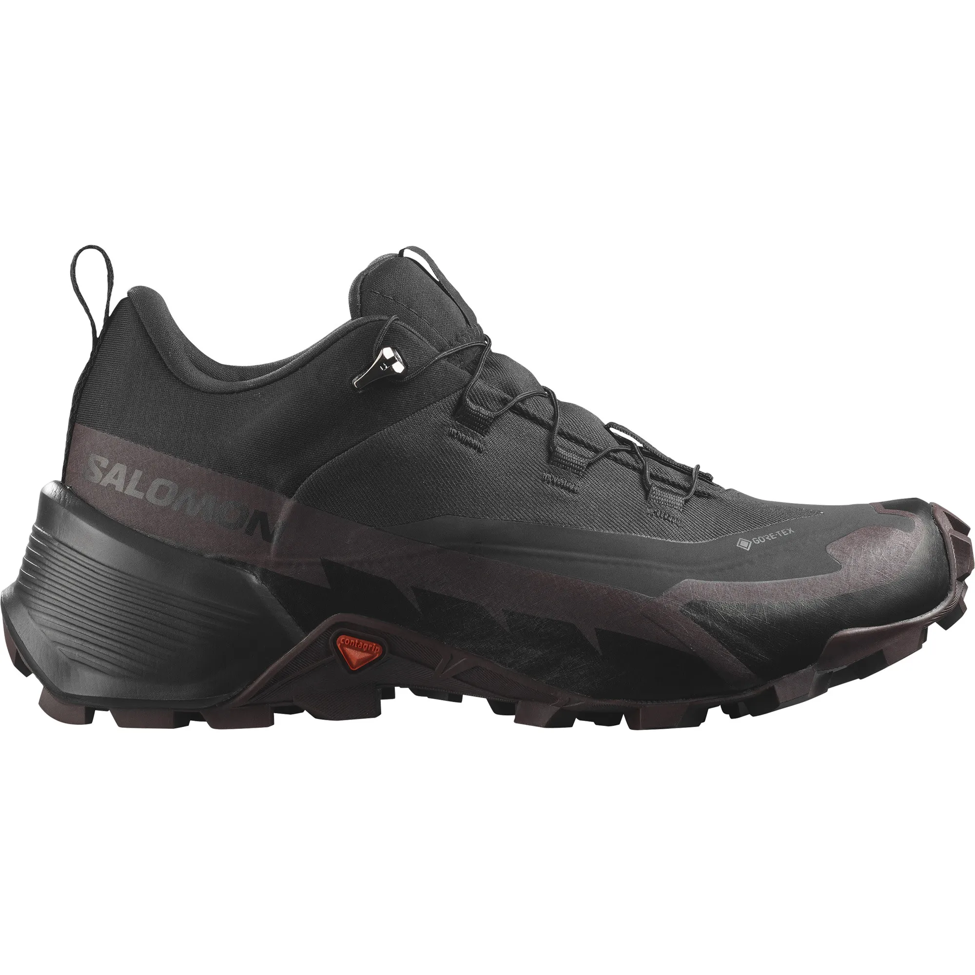 Salomon Women's Cross Hike Gore-Tex 2 Black/Chocolate Plum/Black | Buy Salomon Women's Cross Hike Gore-Tex 2 Black/Cho