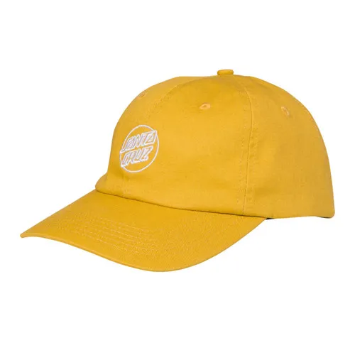 Santa Cruz Skateboards Hat Venture Opus Eco Strapback Eco Gold