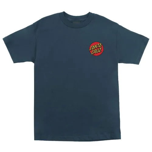 Santa Cruz Skateboards Shirt Meek Slasher Harbor Blue