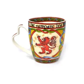 Scottish Weave Rampant Lion Mug