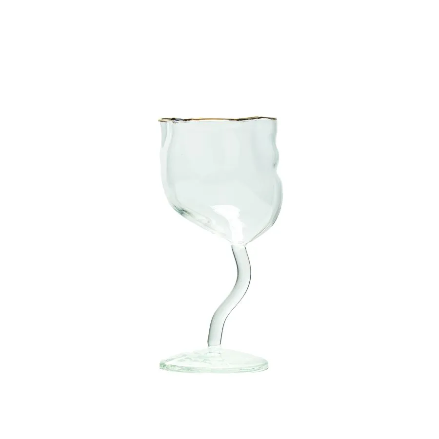 Seletti Wine Glass Classic On Acid - Greca 9x9x17.2 Cm