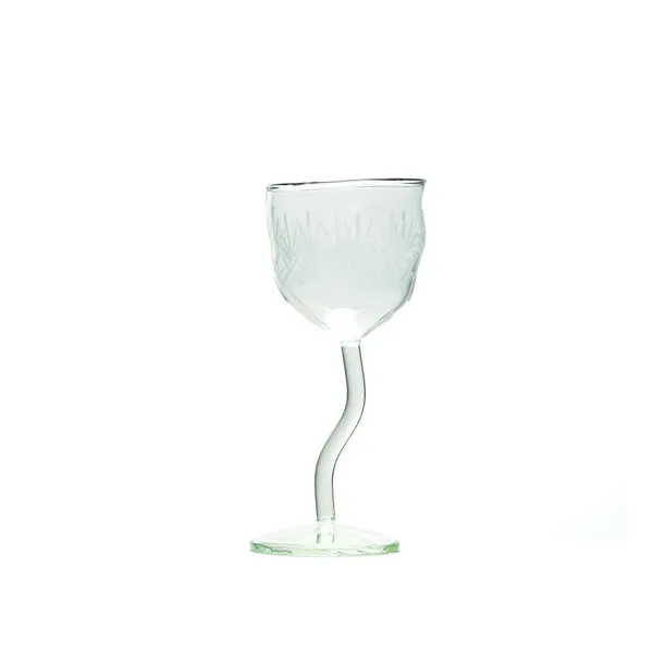 Seletti Wine Glass Classic On Acid - Tree 8.5x8.5x19.40 Cm