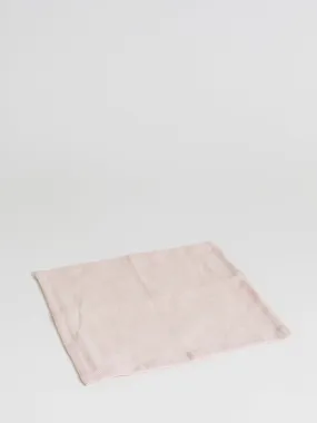 Set of 5 Linen Cocktail Napkins in Pale Pink